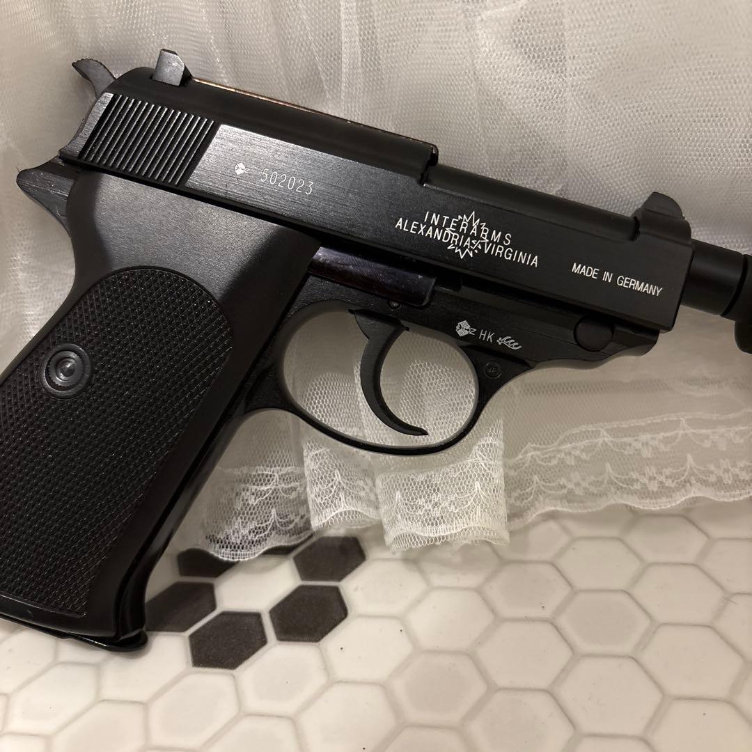 WALTHER P38-K サイレンサーモデル ブラック - メルカリ