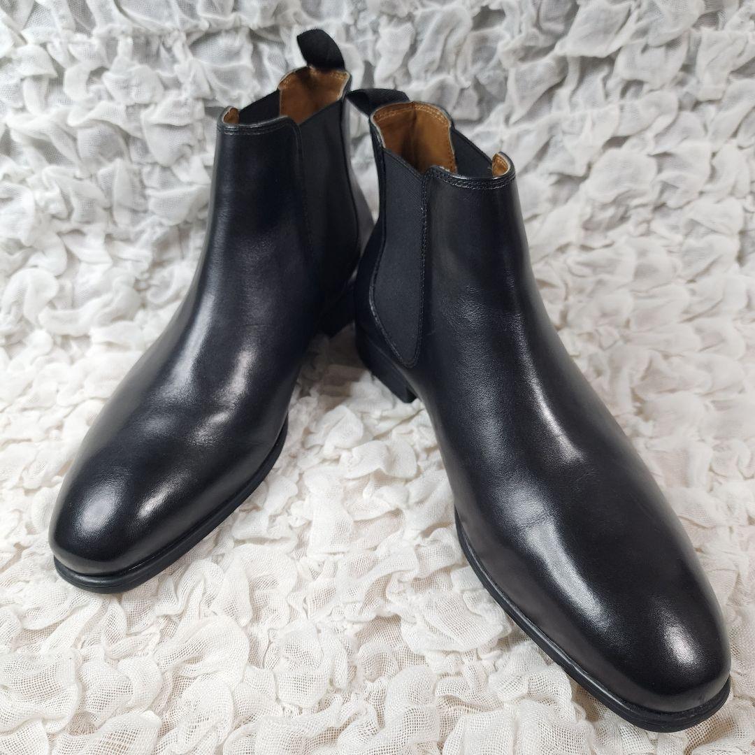 ガレ海様専用未使用 スケッチャーズ ミラー ボリス サイドゴア レザー