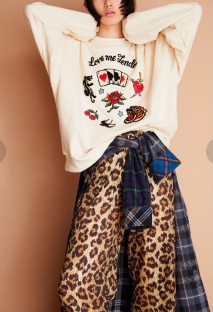 【KEITA MARUYAMA】Love Me Tender Sweatトップス