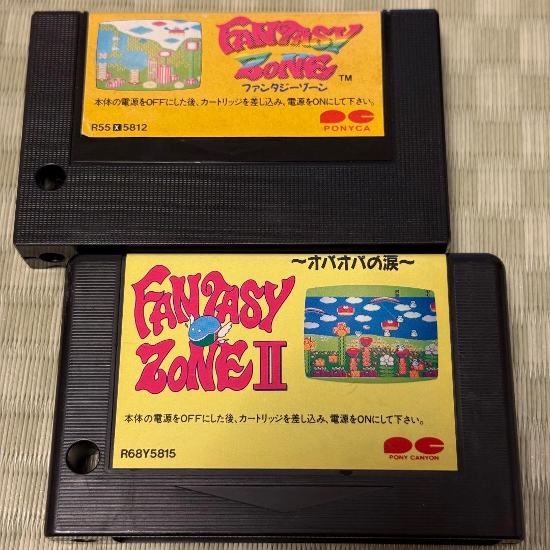 MSX/MSX2 ファンタジーゾーン / ファンタジーゾーン2 セット 様々な工夫が垣間見られるMSX版『ファンタジーゾーン』 - AKIBA PC