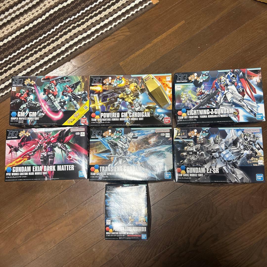 HG BUILD FIGHTERS ガンプラ 7個セット オプションパーツセット ガンプラ 18 (ビルドブースターセット