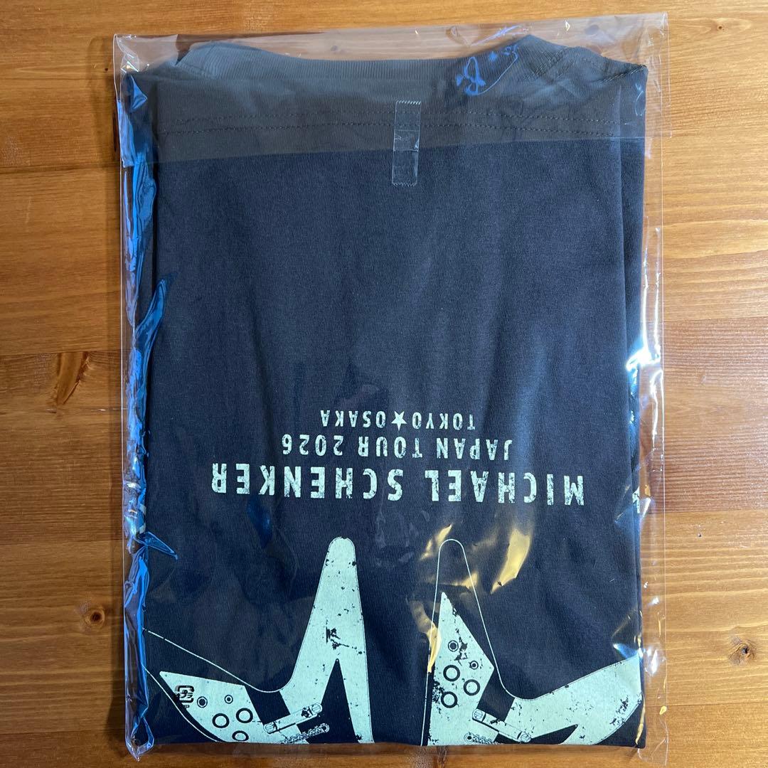 Mサイズ マイケルシェンカー クロスギターTシャツ2026 来日公演グッズ