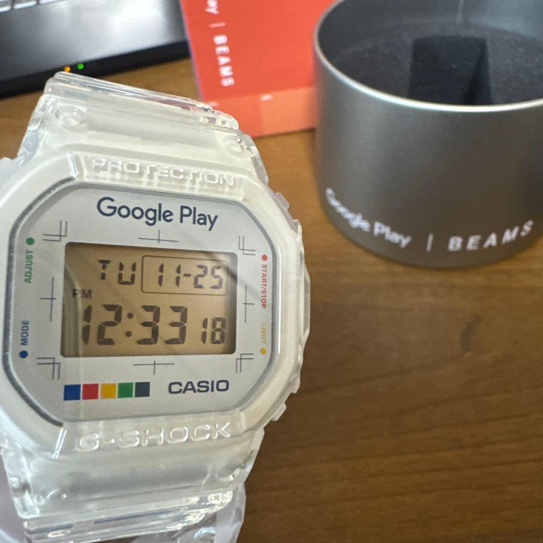 G-SHOCK Google Play Edition 腕時計 500本限定品 - メルカリ