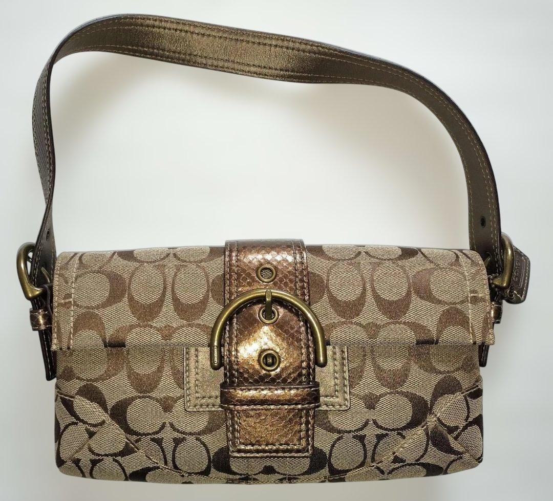 ＣＯＡＣＨ セミショルダーバッグ　８Ｋ３８ COACH（コーチ） 8A38 セミショルダー ショルダーバッグ レザー オフ