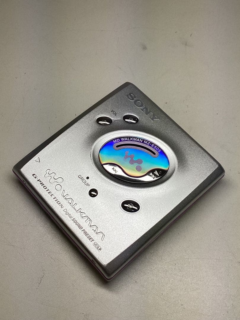 SONY WALKMAN MZ-E505 ポータブルMDプレーヤー ジャンク - メルカリ
