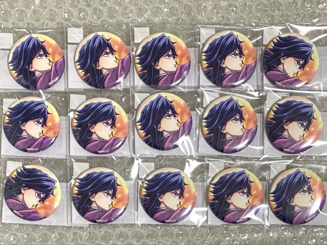 鬼滅の刃 WEBSHOPくじ 繋ぐ F賞 44mm 缶バッジ 冨岡義勇 - メルカリ