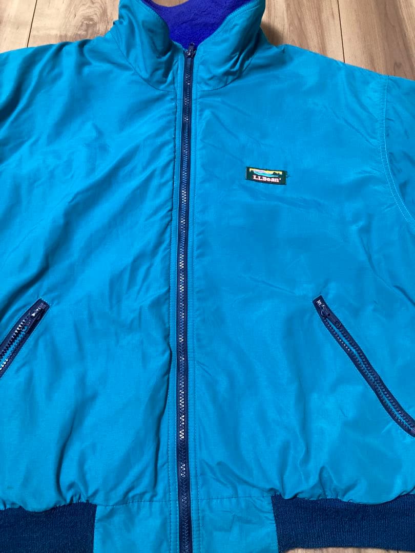 た*ん様 USA製 80s L.L.Bean ウォームアップ ジャケット エメラ