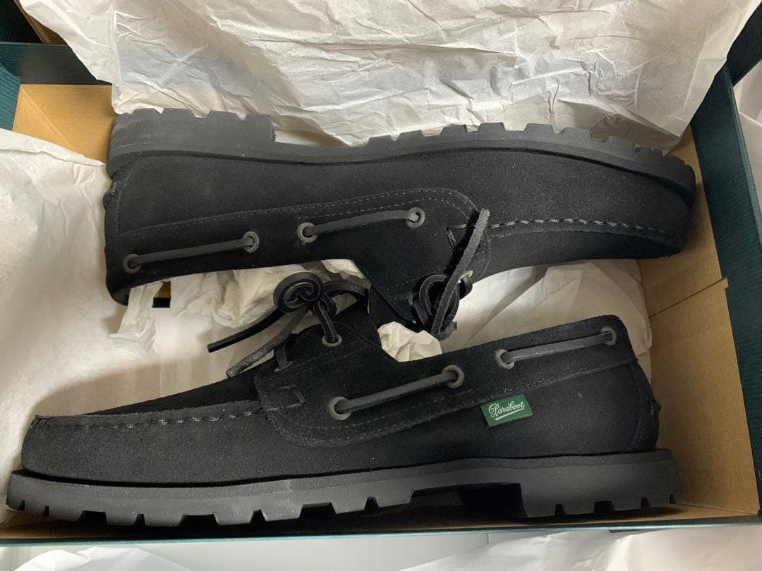 Paraboot MALO スエード デッキシューズ 別注 UK9 27.5cm