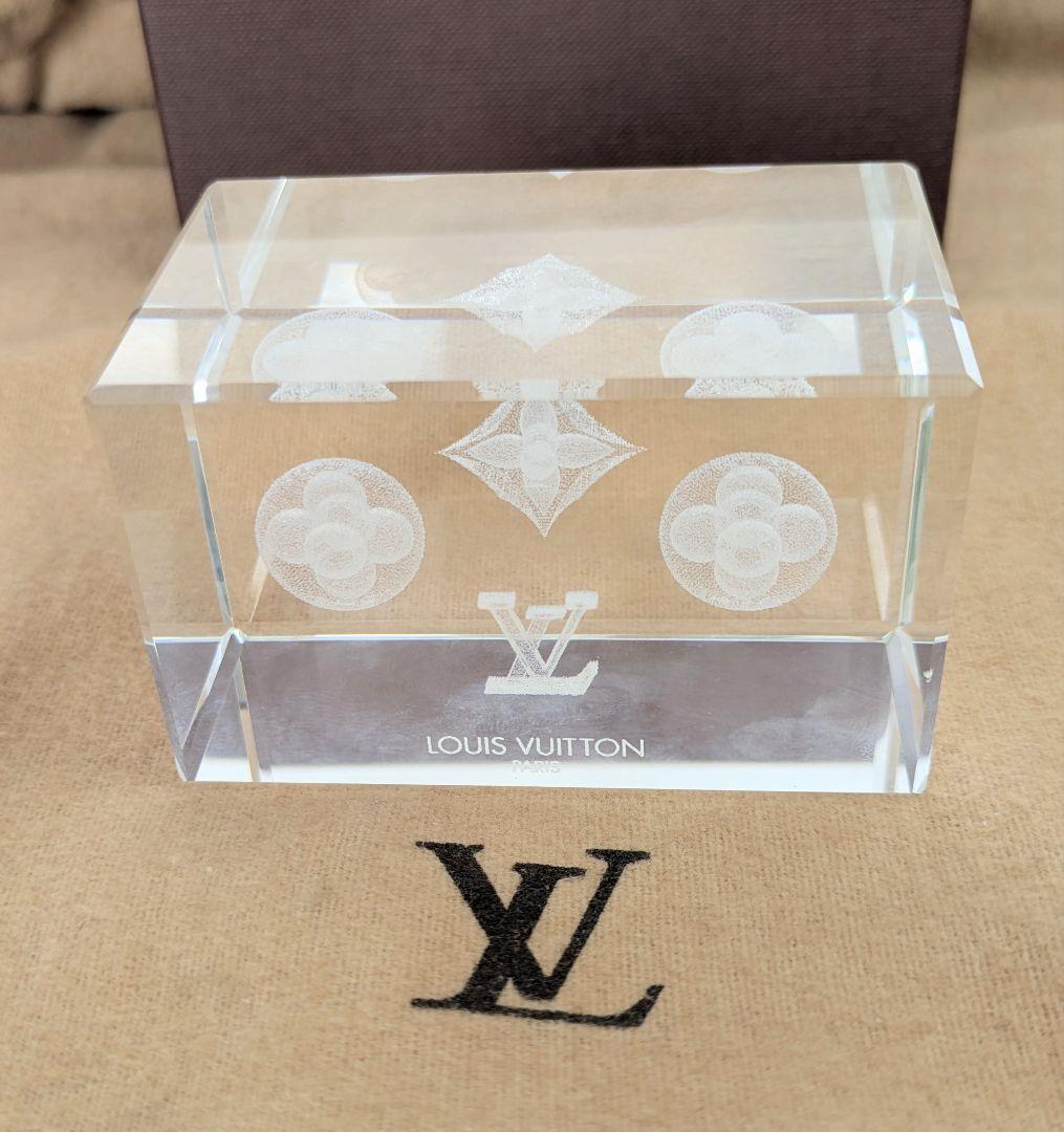 LOUIS VUITTON ルイヴィトン モノグラム クリスタル オブジェ