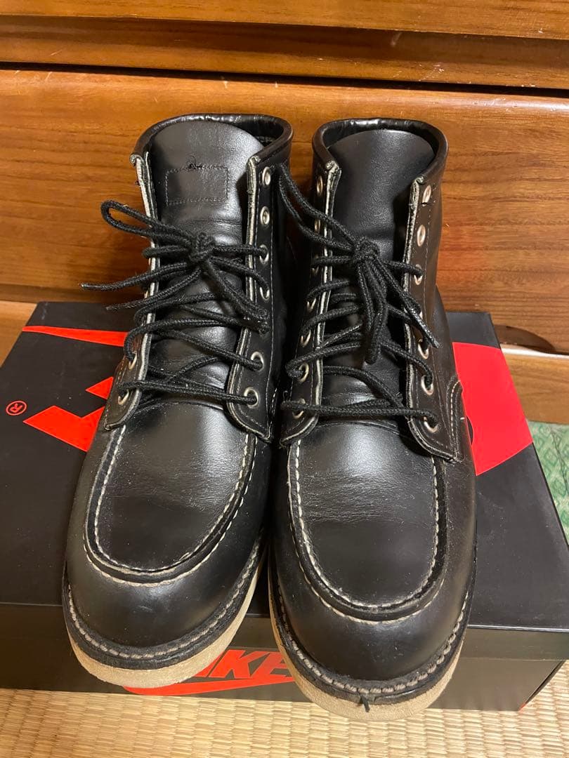 RED WING 8130 刺繍タグ（2002年製）8 D＝日本サイズ26センチ REDWING RW-8133 刺繍羽タグ 2002年製 - 赤い羽BLOG