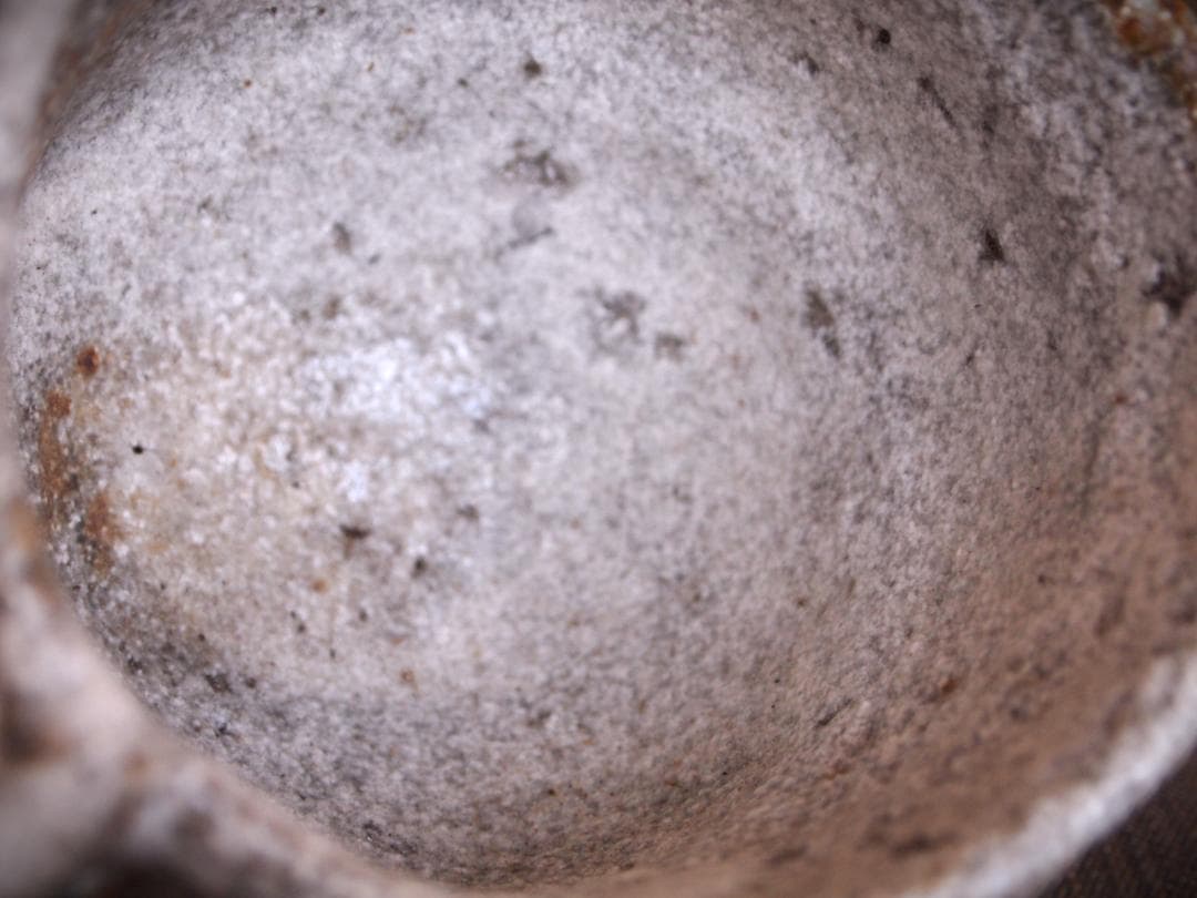 人気作家★村越琢磨【師：梅原武平】信楽白マグカップ