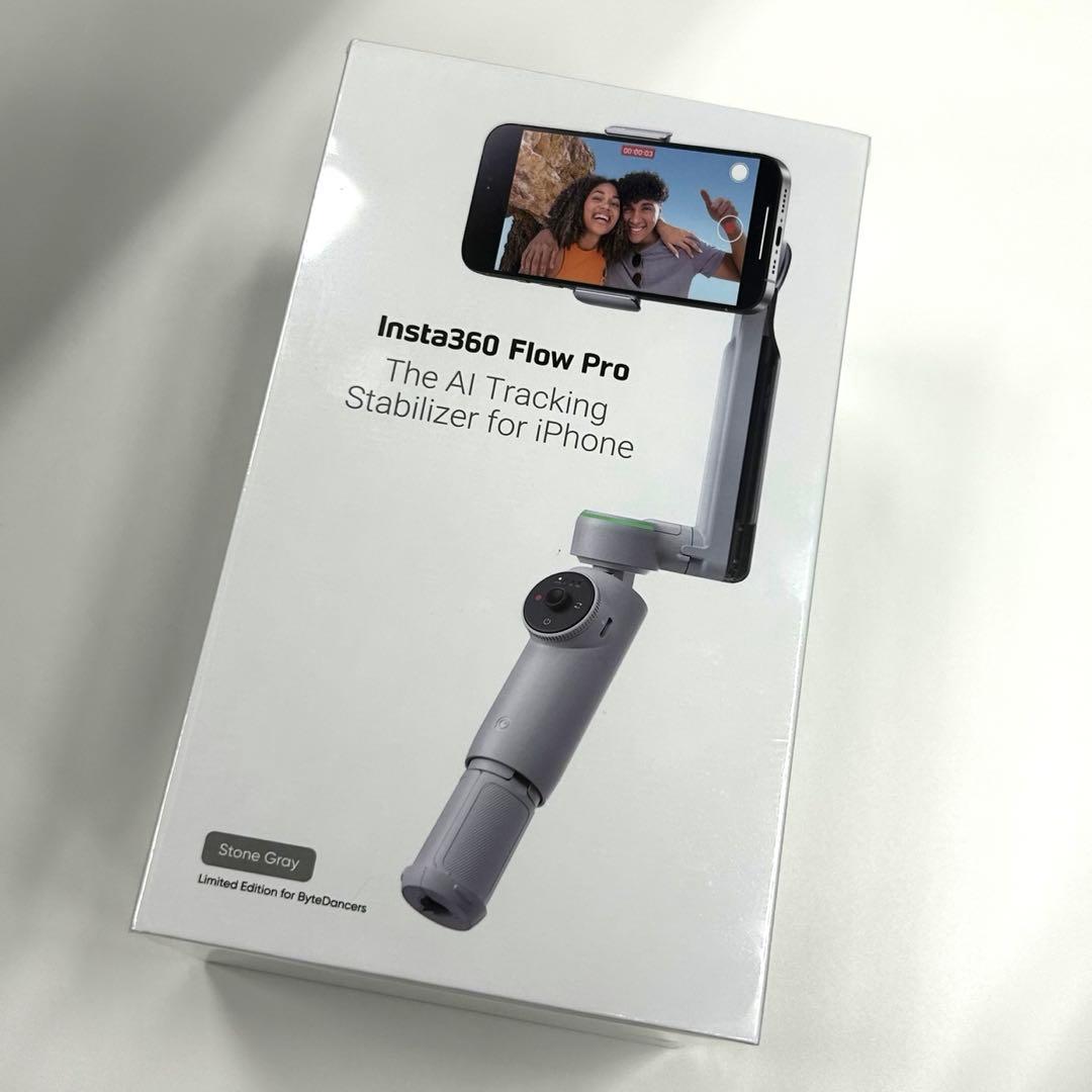 未開封品】Insta360 Flow Pro AIトラッキングスタビライザー - メルカリ