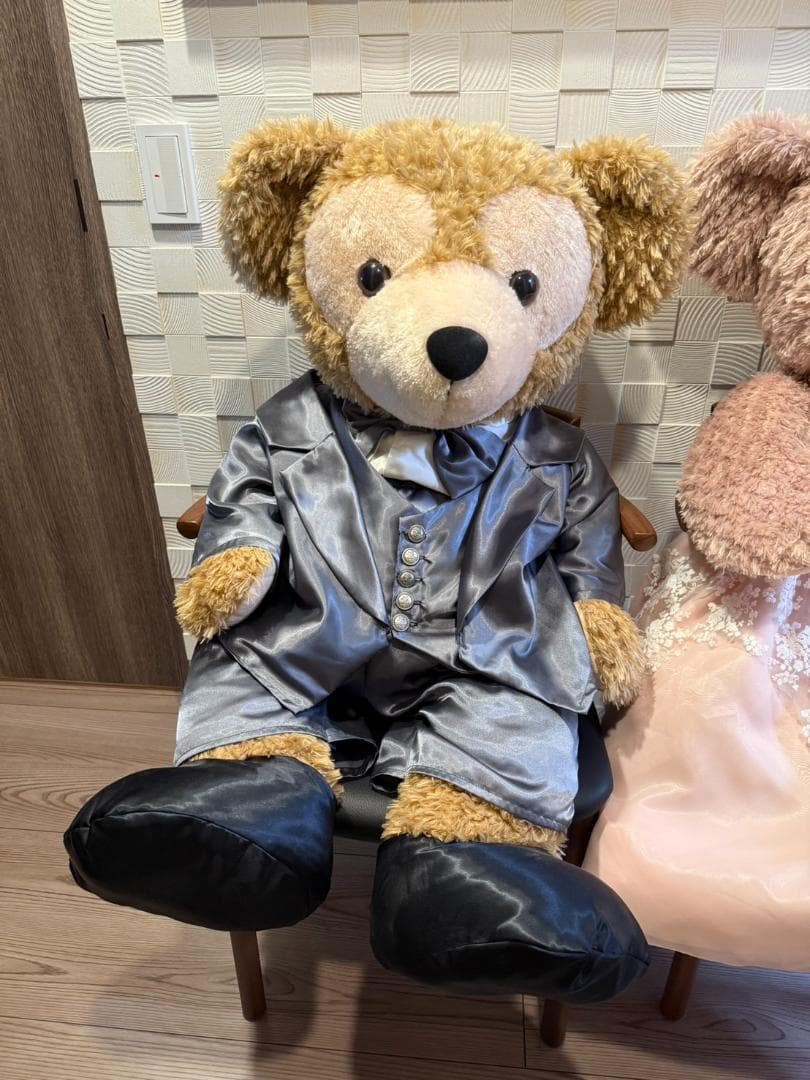 値下東京ディズニーシー10周年限定 ダッフィー シェリーメイ 特大