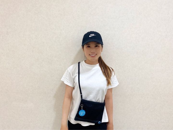 直筆サイン】西村優菜プロ／ニチレイレディス優勝記念 サコッシュ