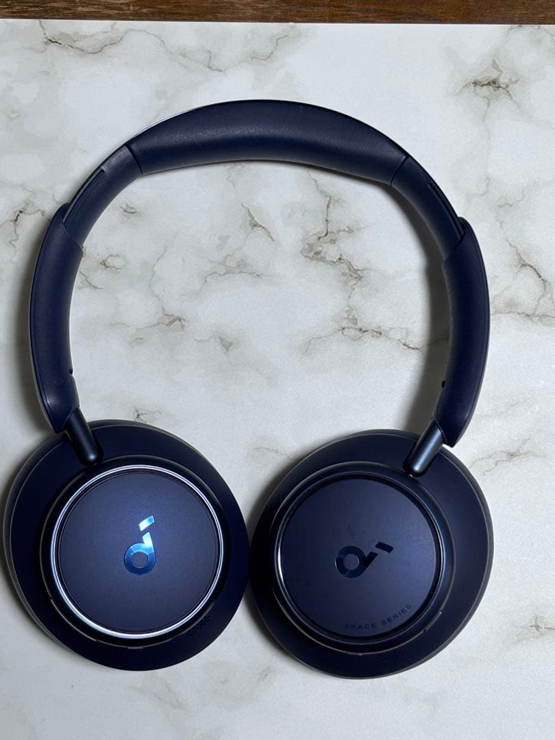 Soundcore Space Q45 ワイヤレス　ヘッドホン　ネイビー Amazon.co.jp: Anker Soundcore Space Q45（Bluetooth 5.3 ワイヤレス