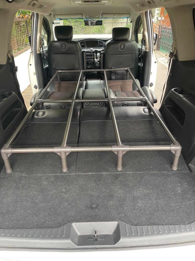 E52エルグランド ベッドキット フレームのみ - メルカリ