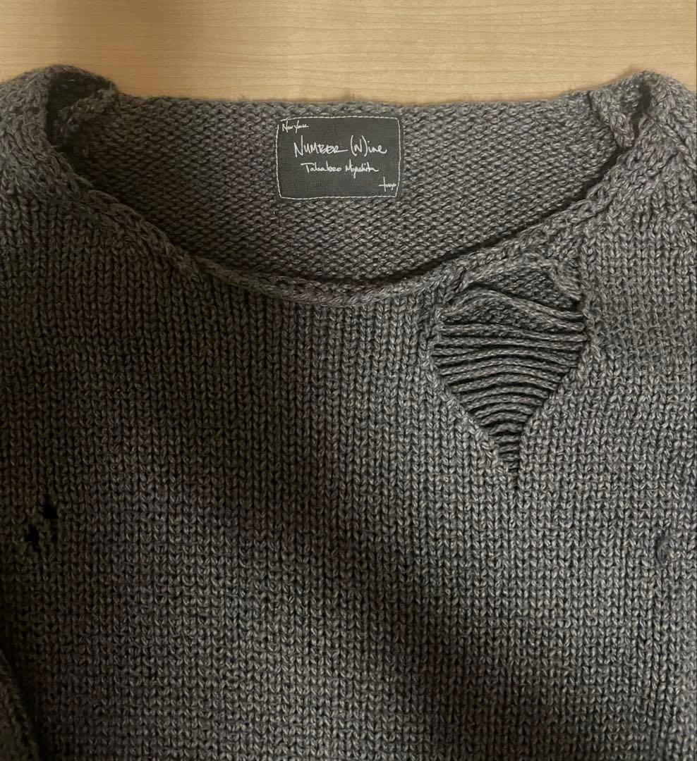 激レアNumber (N)ine 07SS ABOUT A BOY ニット当時物 - メルカリ