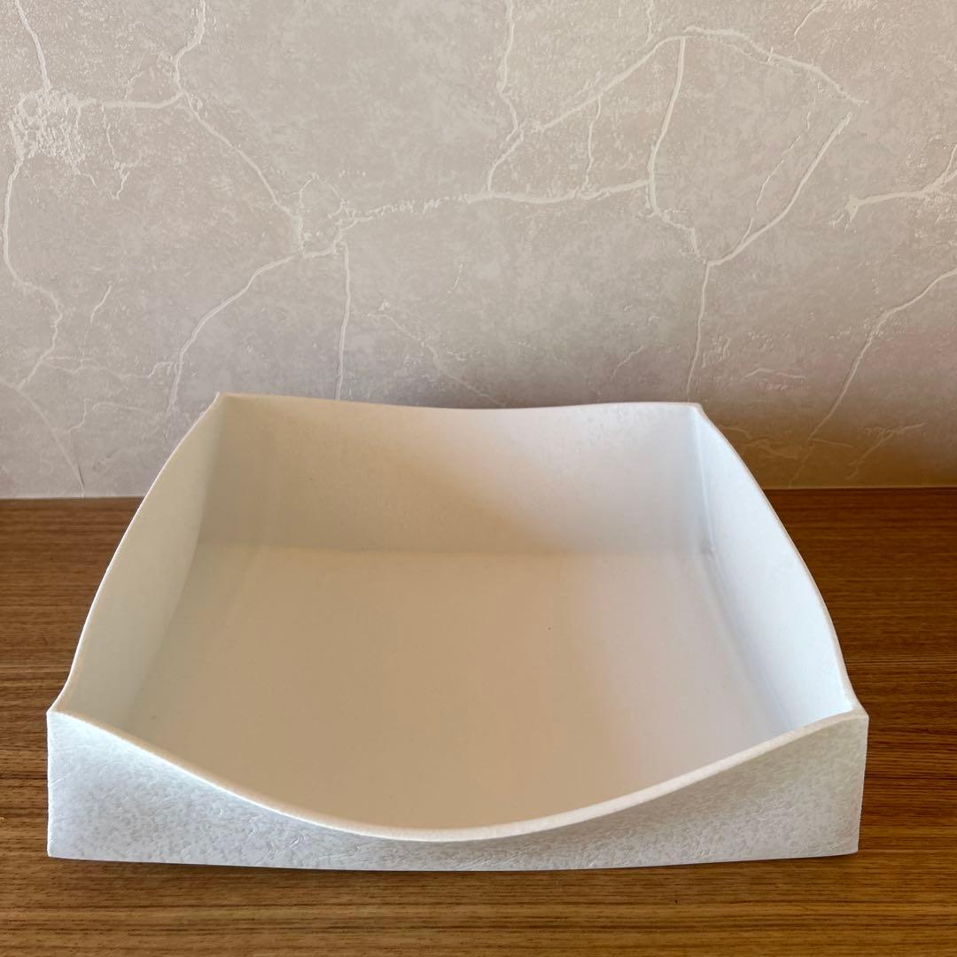 長江重和 反るかたち 白磁 花入れ 現代アート モダン 花生け 和食器