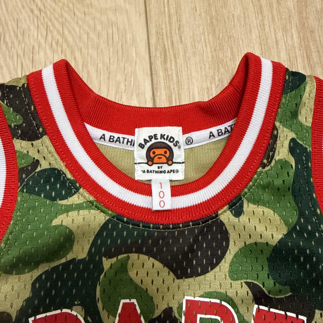 BAPE KIDS 迷彩タンクトップ 88 サイズ100 エイプ - メルカリ