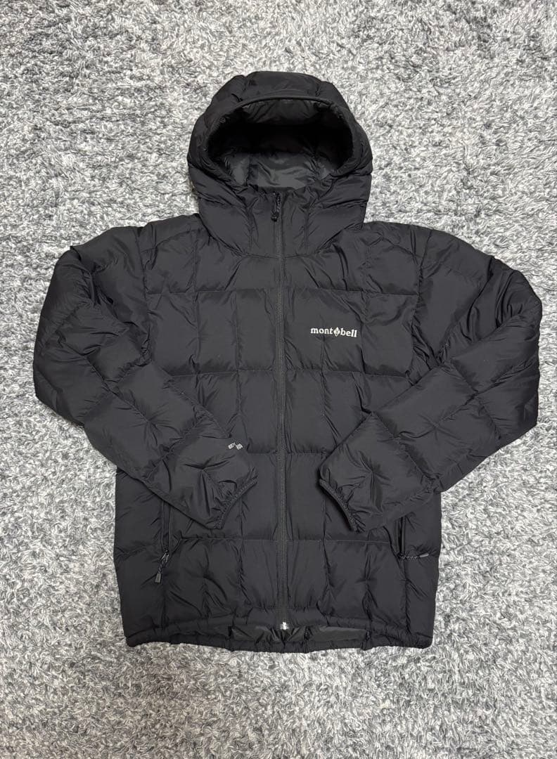 【美品】montbell ネージュダウンパーカー　ブラック　ダウンジャケット ネージュダウン パーカ Men's｜モンベル