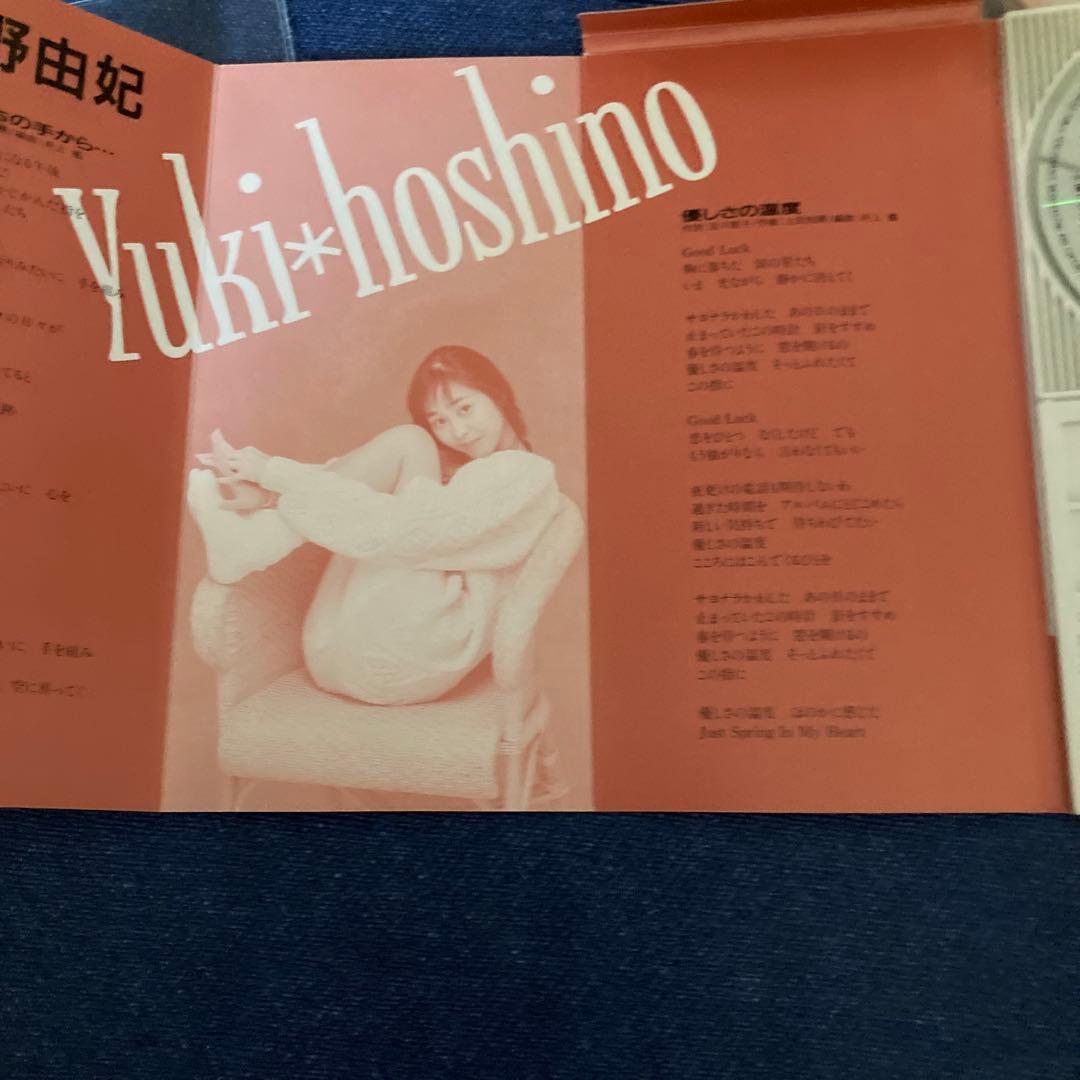 星野由紀 シングル8センチ8cm短冊邦楽CD 私達の手から.真夏の影　アイドル