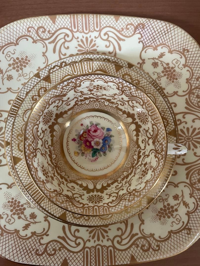 ⬇️《希少》　アンティーク　⭐︎ カップ&ソーサー ４点