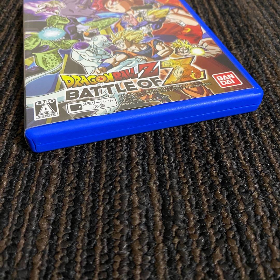 PSVita ソフト ドラゴンボールZ BATTLE OF Z - メルカリ