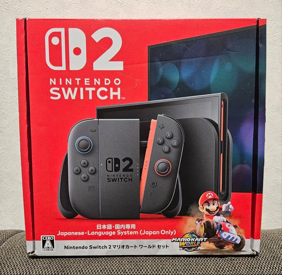 Nintendo Switch2 本体 マリオカートワールド 新品未開封 楽天市場】【新品】【Switch2本体】Nintendo Switch2 マリオカート