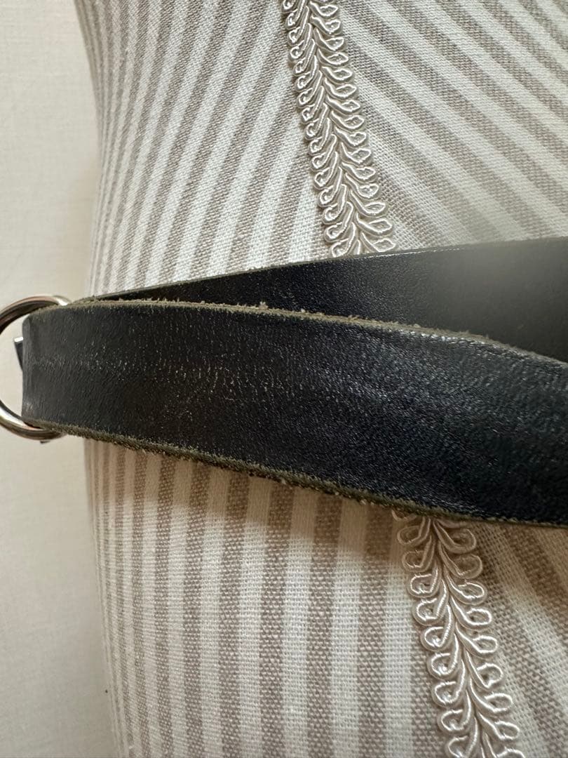 HYSTERIC GLAMOUR ロゴベルト ブラック ユニセックス