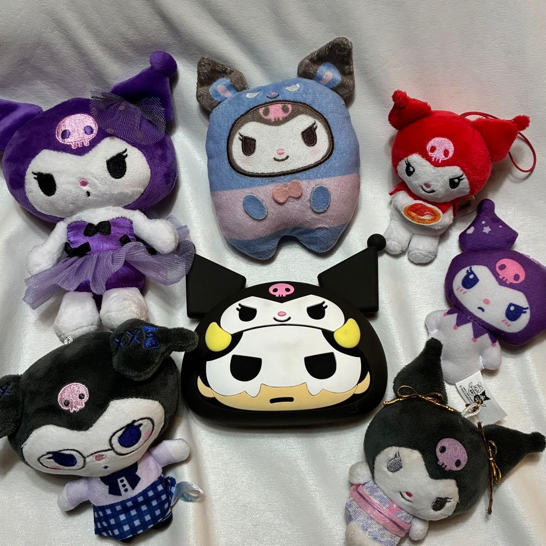 サンリオ クロミ ぬいぐるみ マスコット ポーチ まとめ売り - メルカリ