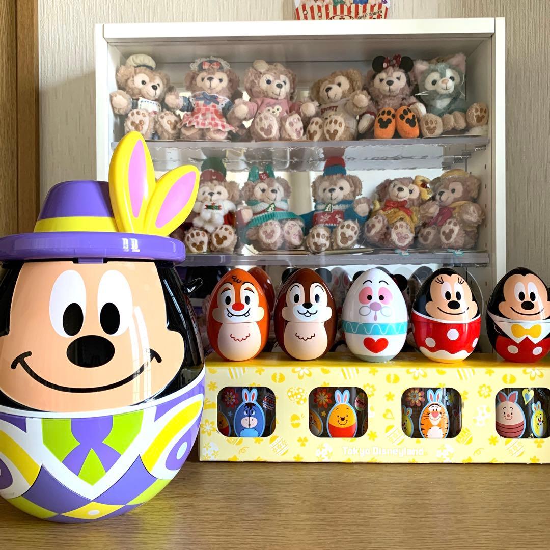 ディズニーリゾート◇イースターエッグ グラス ポップコーンバケット