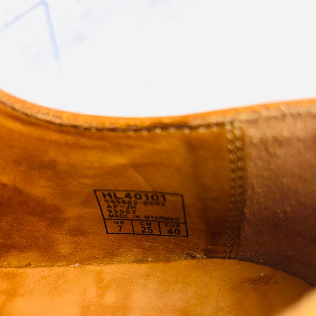 《極美品》ホーキンス ポストマンシューズ レザー プレーントゥ 完売品