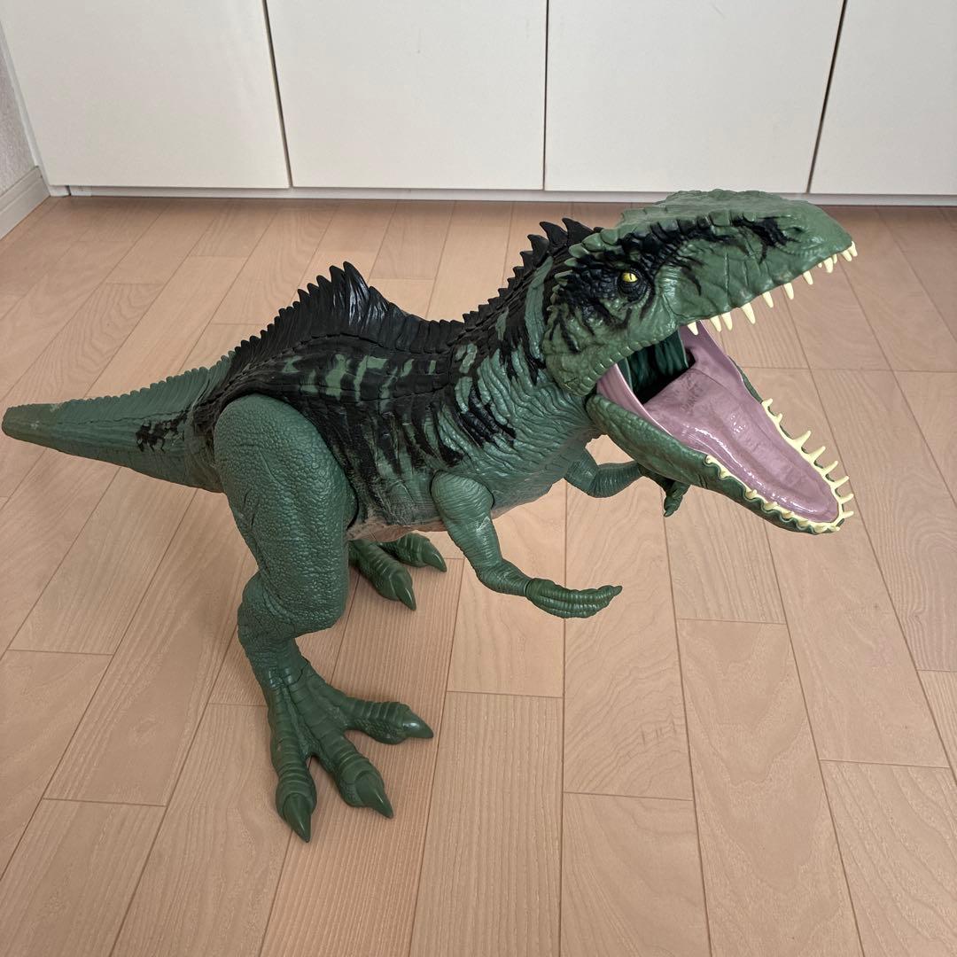 マテル ジュラシックワールド スーパービッグ ギガノトサウルス　恐竜 ジュラシック・ワールド スーパービッグ！ギガノトサウルス | BREAK