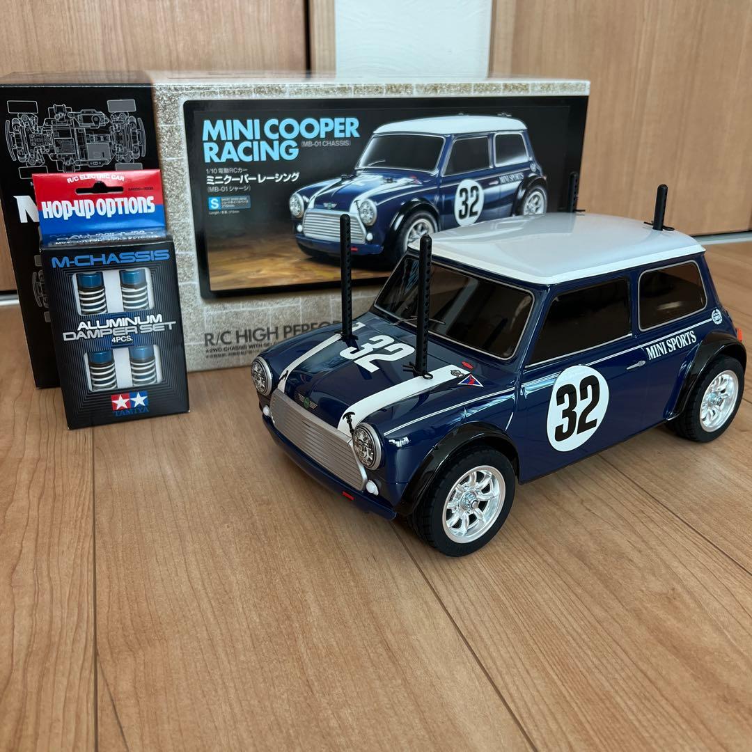 ユ*☆様 タミヤ ミニクーパー MB-01 未走行完成品⭐︎★ タミヤ 電動RCカーシリーズ 1/10RC ミニクーパーレーシング (MB-01