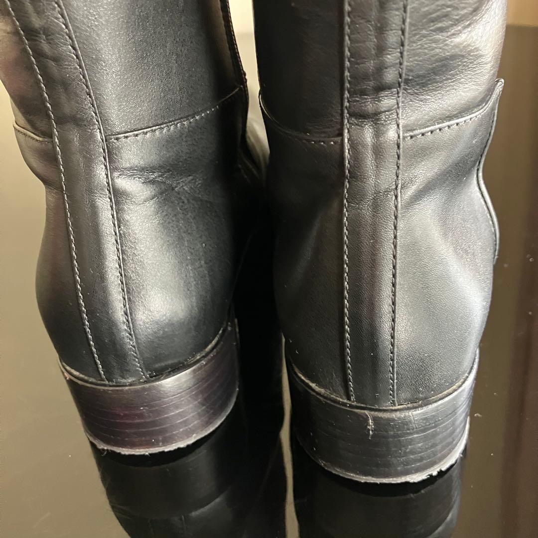 希少 ALAIA レザーロングブーツ ビンテージ アズディン・アライア