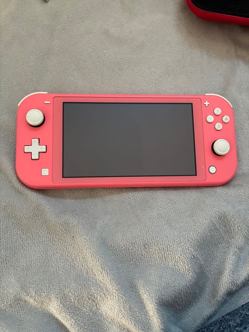 Nintendo Switch Lite ピンク 本体 ケース付き - メルカリ