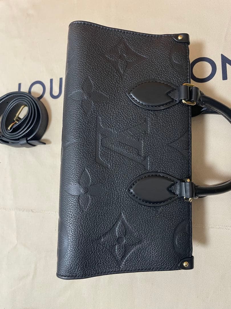 RFID 正規品 ルイヴィトン オンザゴーEW アンプラント ブラック - メルカリ
