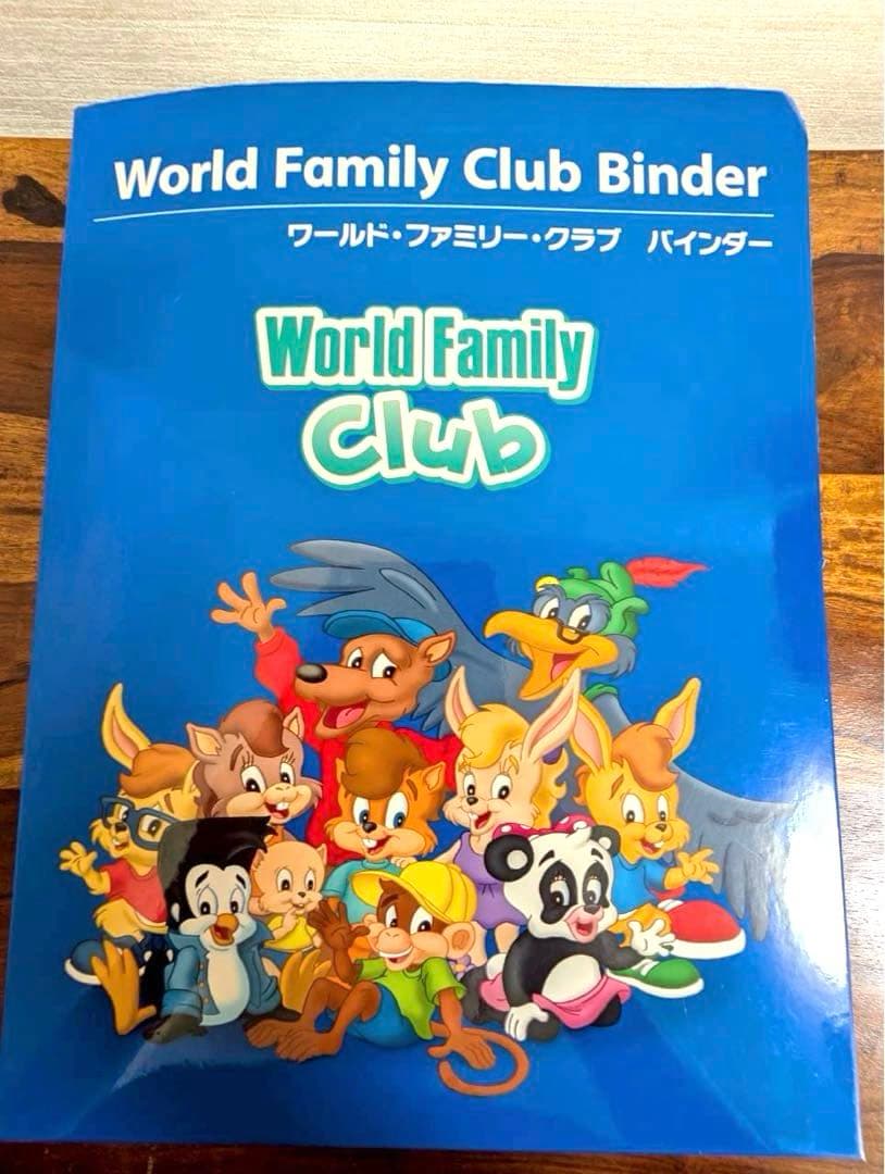 DWE ディズニー英語システム ワールドファミリークラブバインダー DVD