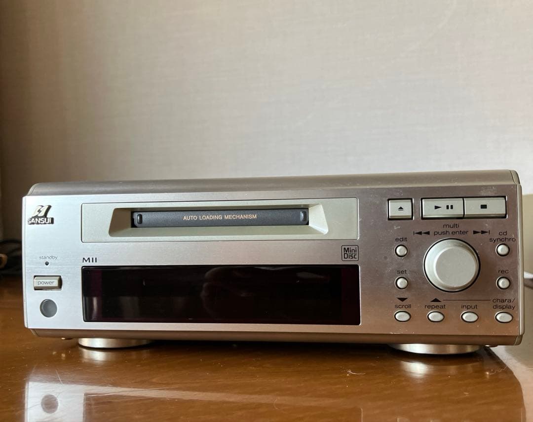 サンスイ ステレオレシーバーR11•MDレコーダーM11 - メルカリ