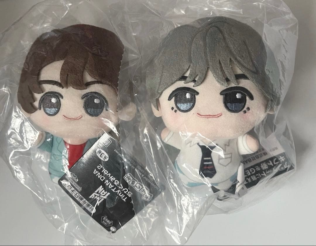 BTS TinyTAN DNA ちびぐるみ V テテ グク 2種セット - メルカリ