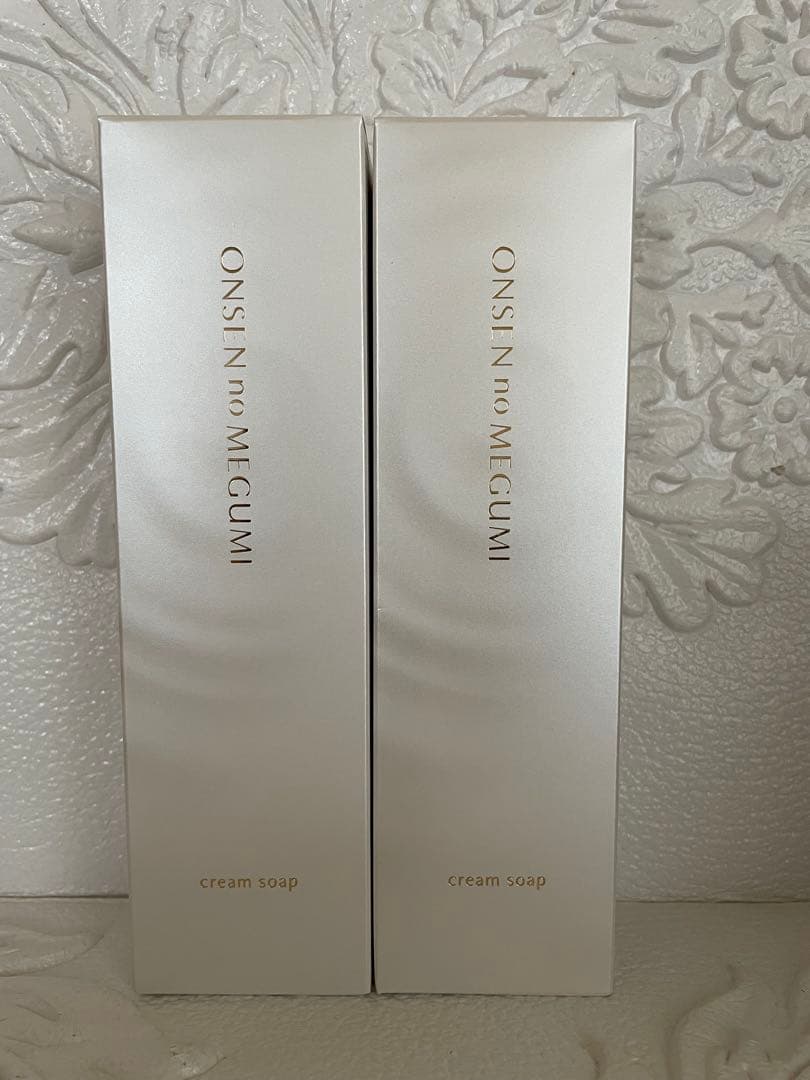 ☆2本☆クリームソープ（洗顔フォーム）☆イオン化粧品☆温泉の恵み