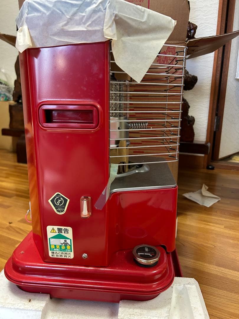 トヨクニ レオペット 石油ストーブ DSK-22AGレッド