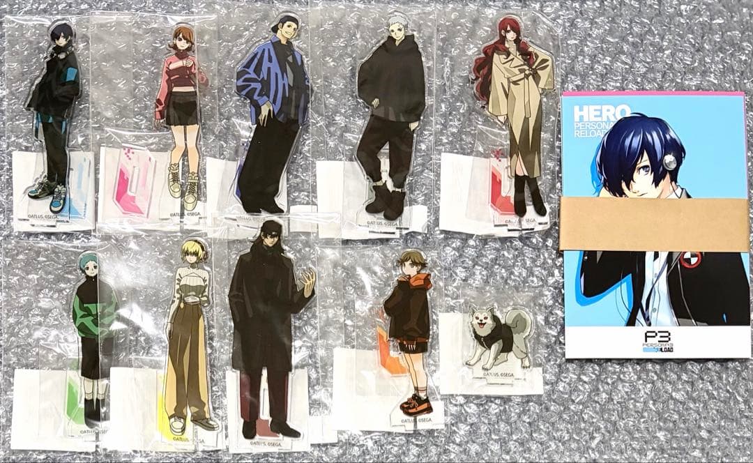 ペルソナ3リロード ヴィレヴァン アクリルスタンド 10種類セット+