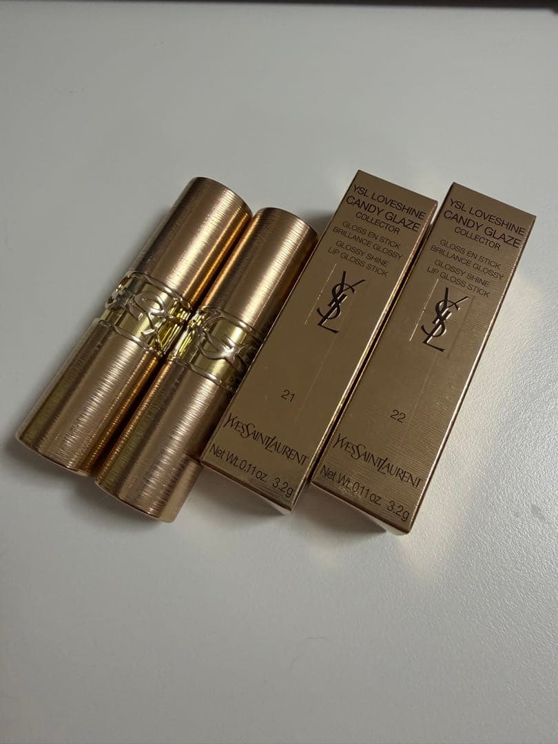 【限定色】YSLノエル 2025 ラブシャイン キャンディグレーズ21.22 限定色】YSLノエル 2025 ラブシャイン キャンディグレーズ21.22