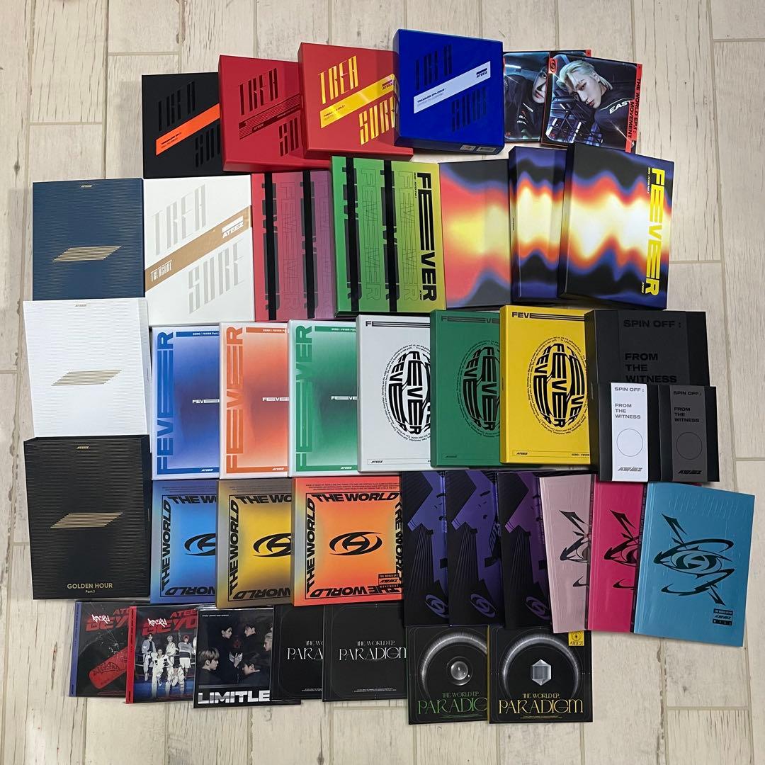 ATEEZ アチズ アルバム まとめ売り 2026年最新】ateez アルバム まとめ売りの人気アイテム - メルカリ