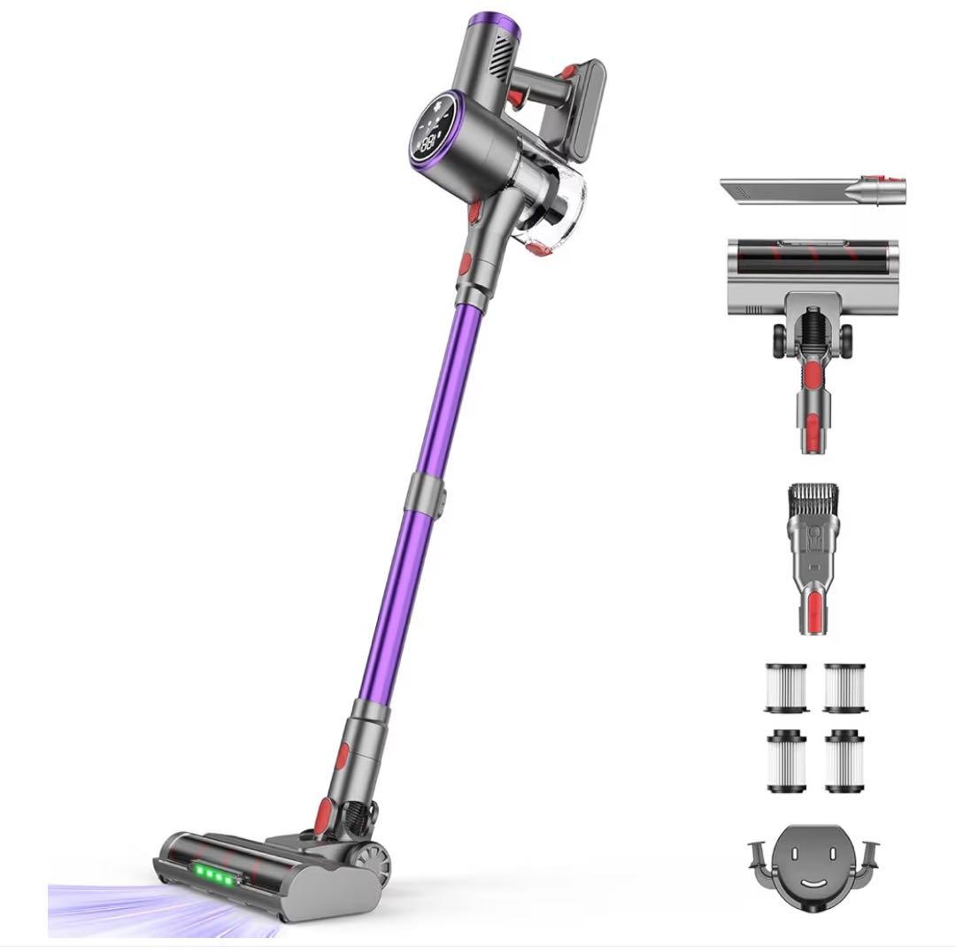 新品未使用 掃除機本体 コードレス スティッククリーナー Amazon | 掃除機 コードレス【2026革新版！衝撃の45000pa超強力吸引