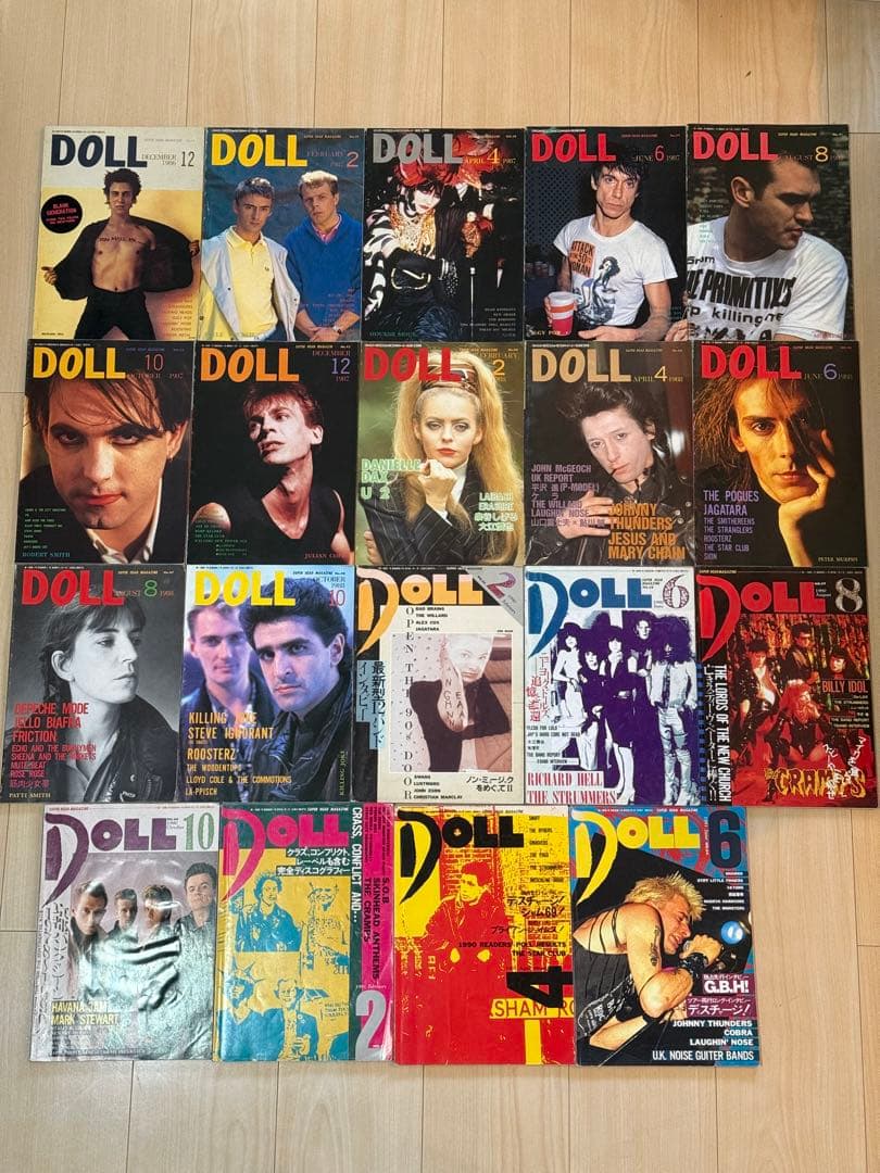 激レア初期DOLLセットPUNK HARD CORE パンク ハードコア19冊 - メルカリ