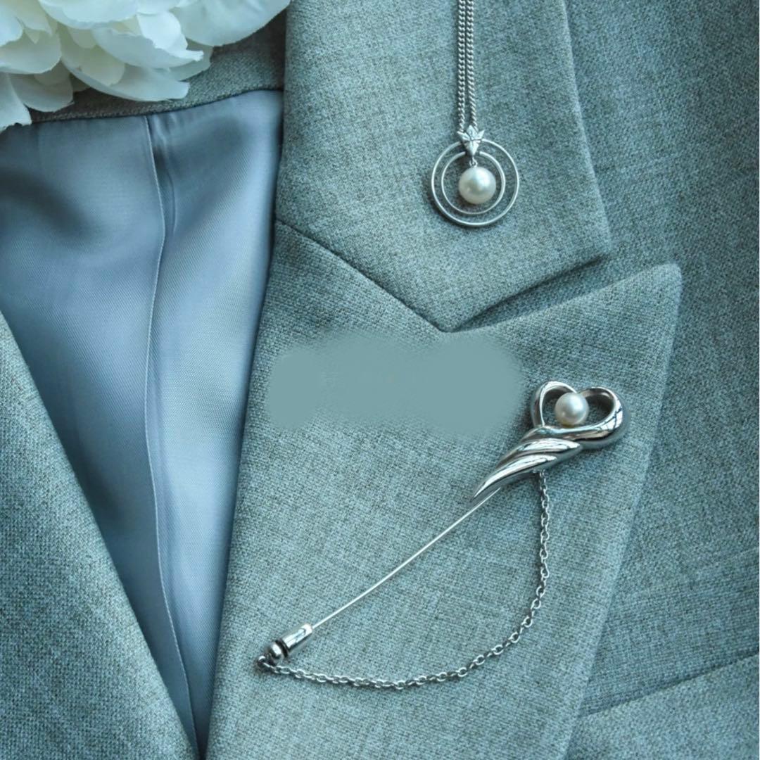 希少絶品 田崎パール ブローチ 刻印TASAKI タサキ シルバー - メルカリ