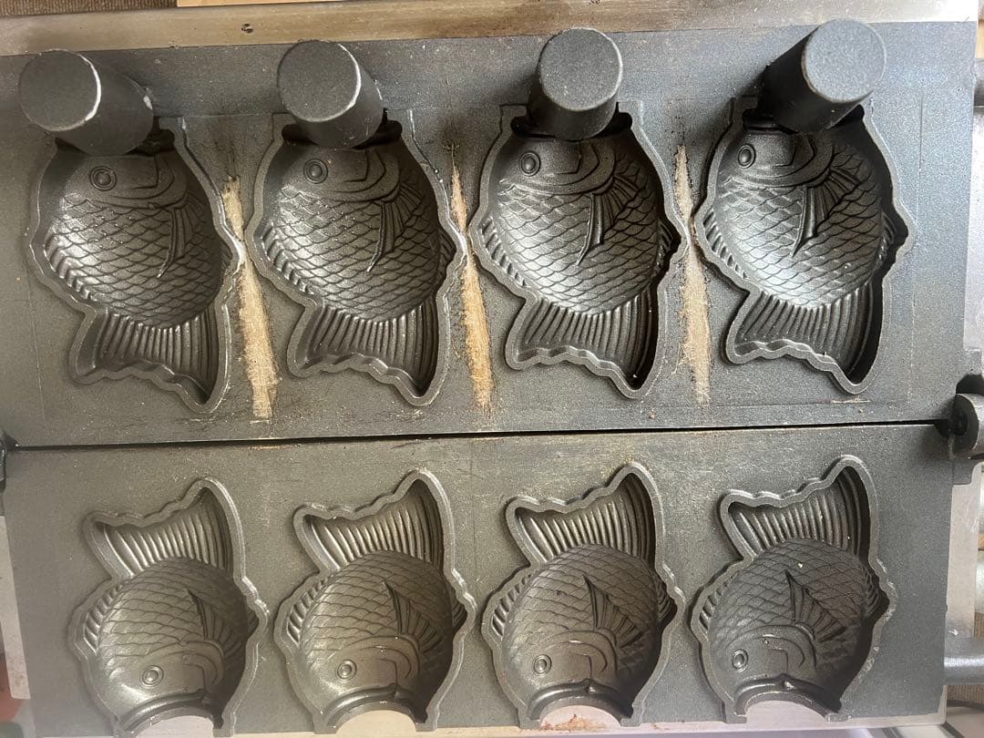 Mame様 業務用たいやきパフェ型 焼き台 - メルカリ