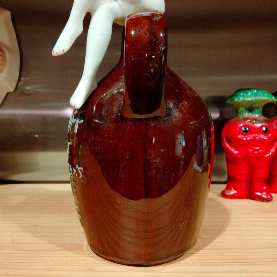 50s 　ピンナップ　デカンタ　エロ　　ビンテージ　layoff　茶